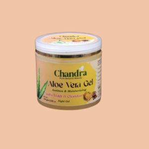 chandra aloe vera amba haldi & chandan night gel