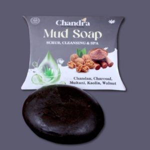chandra chandan,multani,kaolin, walnut,charcoal soap